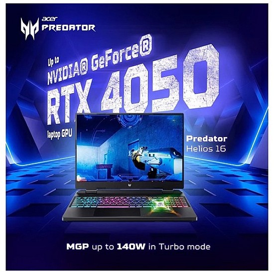 Acer Predator Helios Neo 16 PHN16-71-59WX NH.QLTSI.004 Intel 13th Gen Core I5-13500HX 16GB DDR5 Ram 512GB Gen4 NVME RTX 4050 6GB GDDR6 16 Inch WUXGA ( FHD+) IPS 165HZ Gaming Laptop