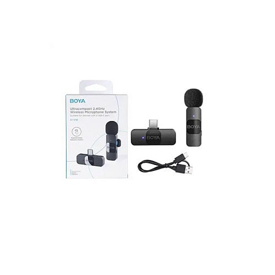 BOYA BY-V10 Ultracompact Wireless Microphone System
