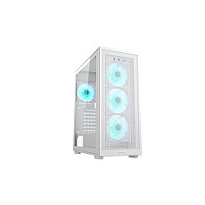 Cougar MX220 RGB Mid Tower ATX Gaming Casing (White)