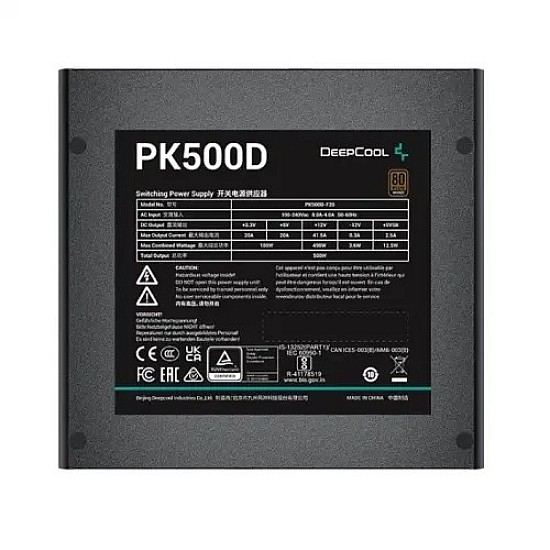 DeepCool PK500D 80 PLUS Bronze 500 Watt Power Supply