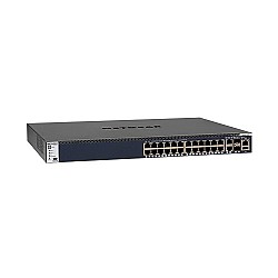 NETGEAR M4300-28G (GSM4328S) 24x1G, 2x10G, and 2xSFP+ Managed Switch