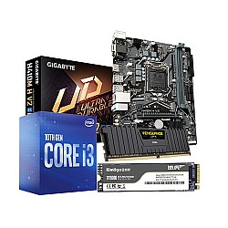 Intel 10th Gen Core i3 10100 8GB RAM 256GB SSD Desktop PC