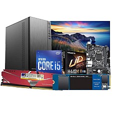 Intel 10th Gen Core i5-10400 Gigabyte H410M H 8GB RAM 500GB SSD Desktop PC