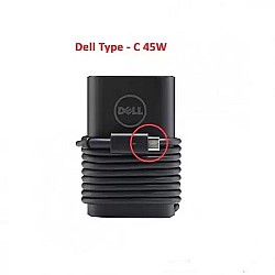 Laptop Power Charger Adapter 45W USB-Type-C for Dell
