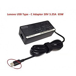 Laptop Power Charger Adapter Orginal 65W Type-C for Lenovo