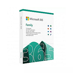 Microsoft 365 Family English APAC EM Subscription 1 Year Medialess P6