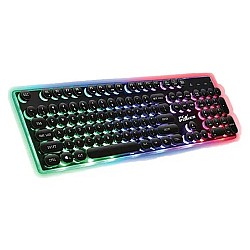 Pc Power K8 RGB Black Wired Gaming Keyboard with Bangla