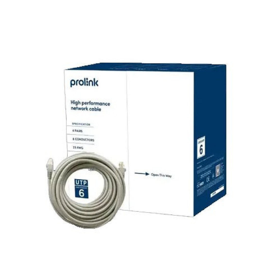 PROLiNK CAT6 23AWG 305 Meter UTP Cable Price in BD