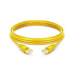 Safenet 34-3551YL 0.5 Meter Cat6 LSZH UTP Patch Cord Yellow