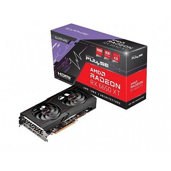 SAPPHIRE PULSE AMD Radeon RX 6650 XT OC 8GB GDDR6 Graphics Card