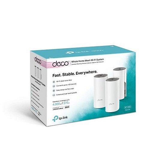 TP-Link Deco E4 3-pack AC1200 Whole Home Mesh Wi-Fi System