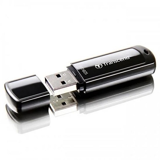 Transcend 128GB JetFlash 700 USB 3.1 Pen Drive Black