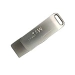 TwinMOS M3 32GB USB 3.1 Gen1 Metal body Silver Pen Drive