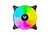Value-Top 1292S Black 12CM Static RGB Case Fan