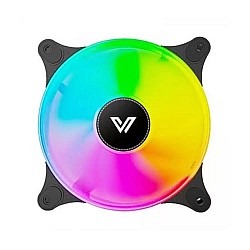 Value-Top 1292S Black 12CM Static RGB Case Fan