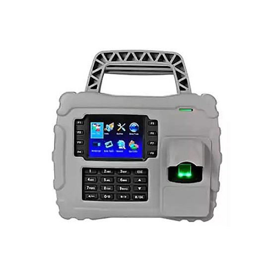 ZKTeco S922 Shockproof Portable Fingerprint Time Attendance Terminal with Adapter