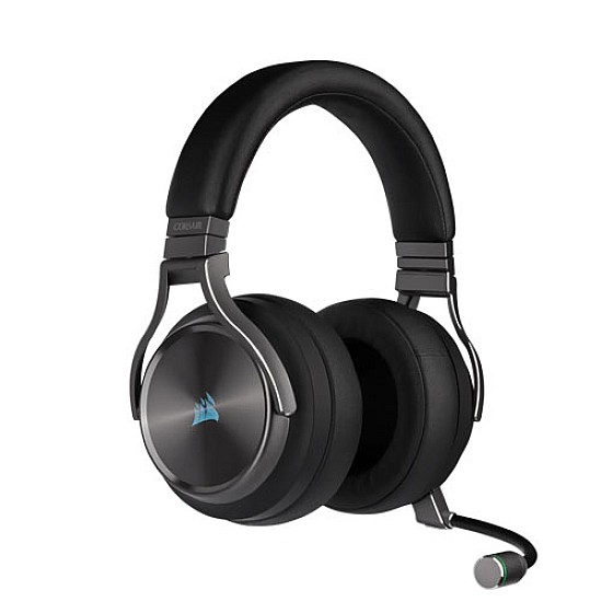 Corsair Virtuoso SE High-Fidelity 7.1 Surround Sound RGB Wireless Gaming Headphone Carbon Black