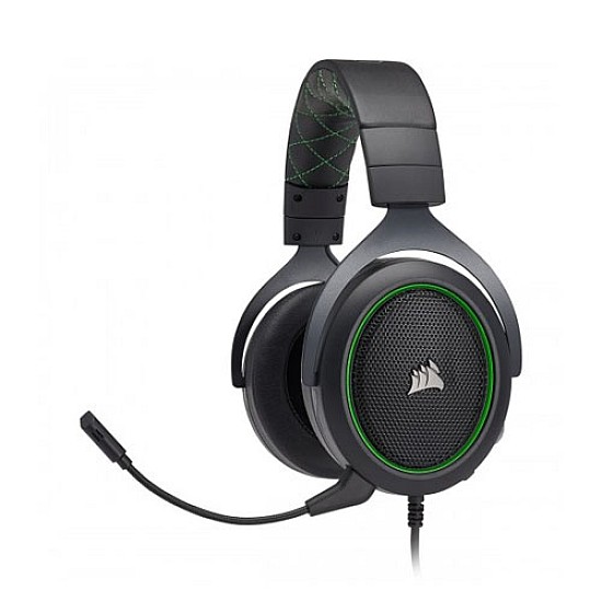 Corsair HS50 PRO STEREO Gaming Headset (Green)