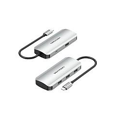 VENTION TNAHB USB-C To USB 3.0x4/Micro-B Hub