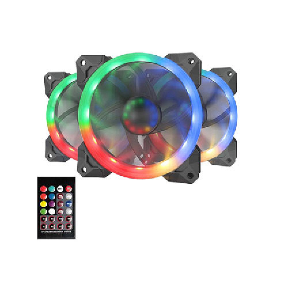 Redragon GCF009 RGB Triple Pack Casing Cooler Fan price in BD