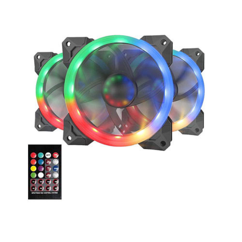 Redragon GCF009 RGB Triple Pack Casing Cooler Fan price in BD