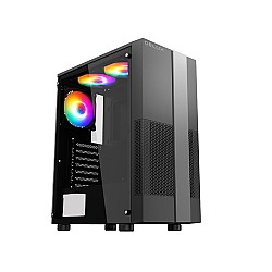 DELUX K01 MID TOWER ATX GAMING CASING