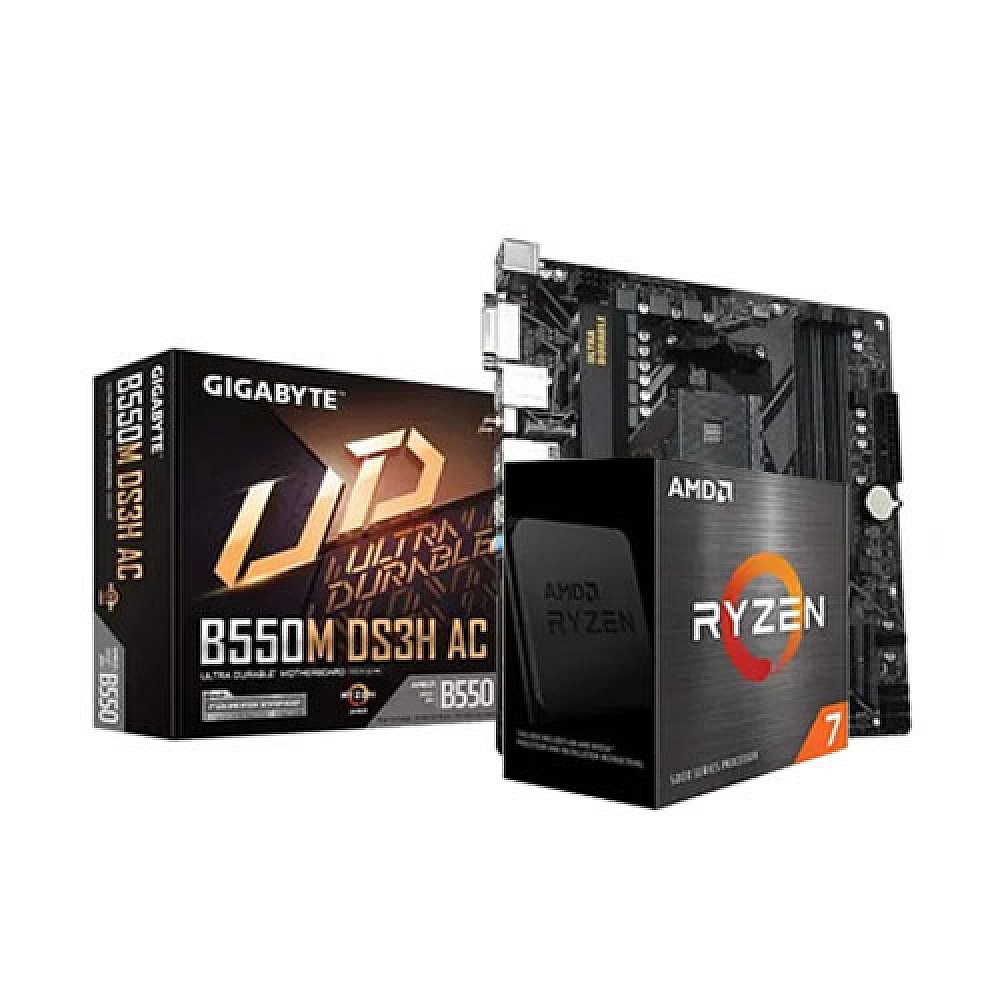 AMD Ryzen 7 5700G Processor and Motherboard Combo