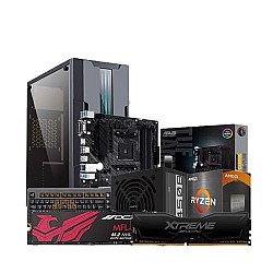 AMD Ryzen 5 5600G Asus Tuf A520M - Plus 8GB RAM 512GB SSD Desktop PC
