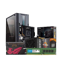 AMD Ryzen 5 5700G Asus Tuf Gaming B550M-E Wifi 8GB RAM 512GB SSD Desktop PC