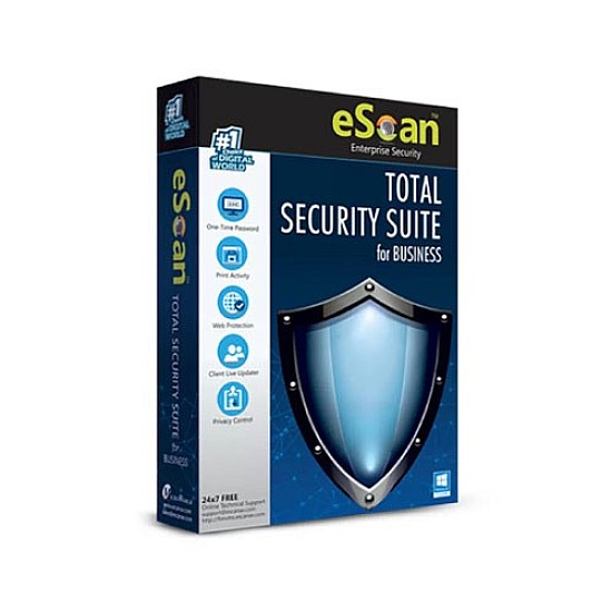 E-Scan Total Security 1 user 1 year subscription