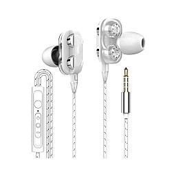 Baseus H08 Immersive Virtual 3D White-Gray Wired Gaming Earphone