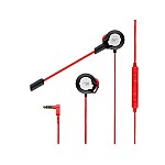 Havit GE02 Wired Black-Red Gaming Earphone with Mic
