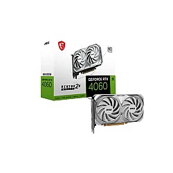 MSI GeForce RTX 4060 VENTUS 2X WHITE 8G OC GDDR6 Graphics Card
