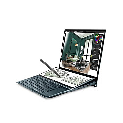 ASUS ZenBook Duo 14 UX482EAR i7 11th Gen Ram LPDDR4X 14 Inch FHD Touch Laptop with Pen