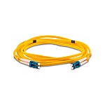 Safenet 2412-3051YL 5 Meter SM Duplex Fiber LC/APC Patch Cord