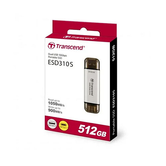 Transcend ESD310S 512GB USB Type-C Portable SSD