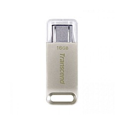 Transcend TS16GJF850S 16GB USB (Type C) 3.1 Silver Plating Pen Drive