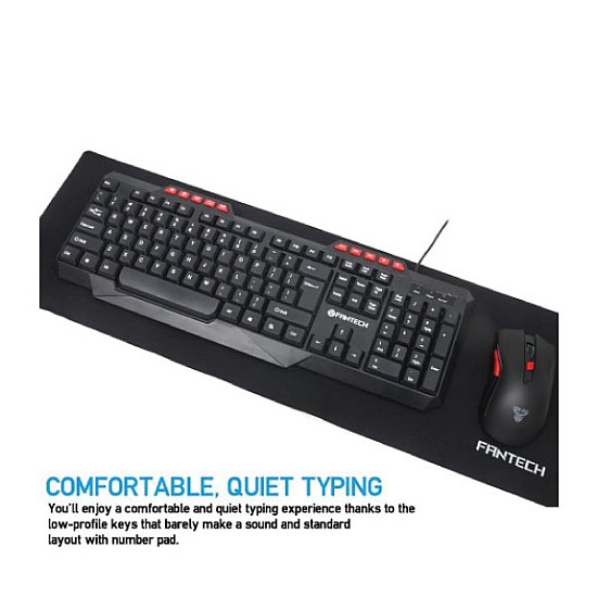 Fantech f-210 USB Wired Multimedia Office Keyboard
