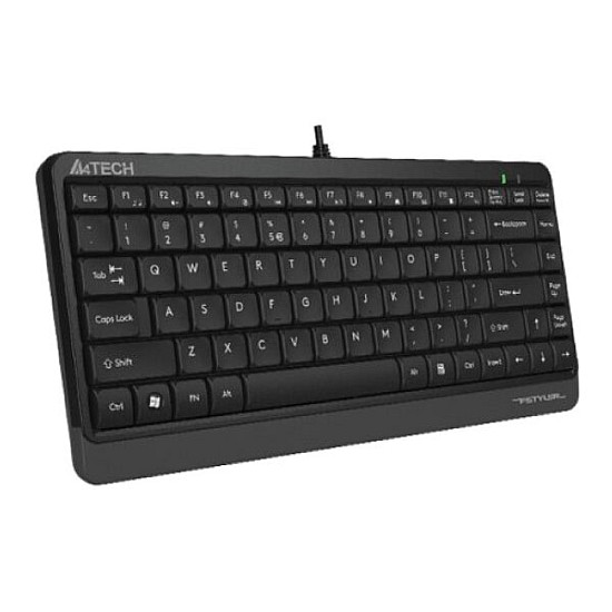 A4 Tech FK11 Grey USB FN-Hotkeys Multimedia Mini Keyboard
