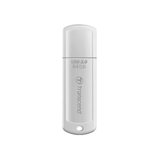 Transcend V-730 64GB USB 3.0 White Pen Drive