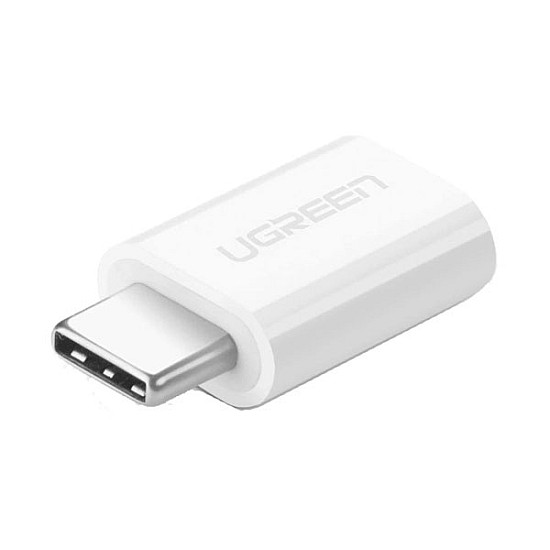 Ugreen Type-C Male to Micro USB Female White Converter