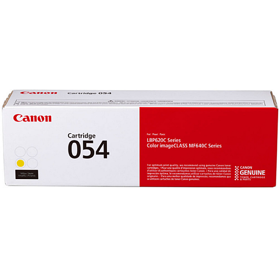 Canon 054 Yellow Genuine Toner
