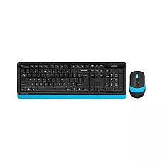 A4 Tech FG1010 Black-Blue Wireless Keyboard & Mouse Combo with Bangla