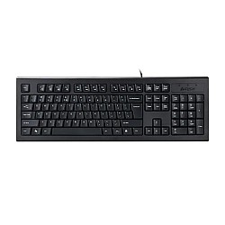 A4 Tech KRS-85 Black Wired Multimedia Keyboard