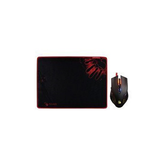 A4TECH Q5081S Neon X'Glide Gaming Mouse & Mouse Pad