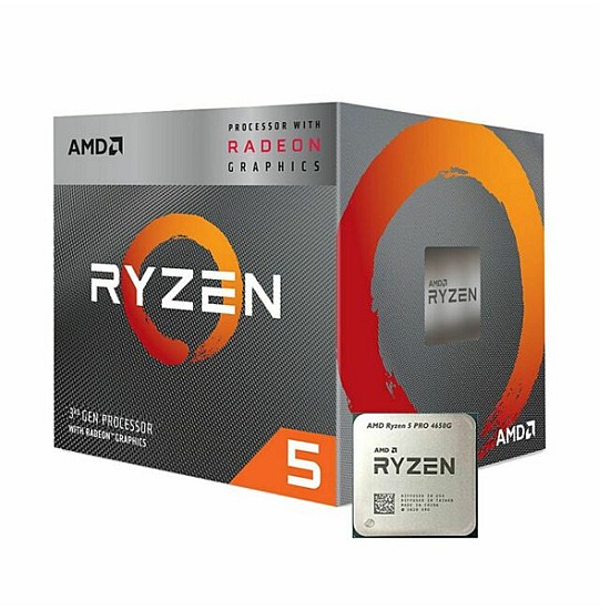 AMD RYZEN 5 Pro 4650G Processor with Radeon GRAPHICS