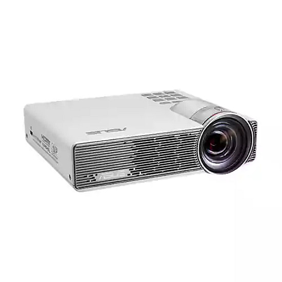 ASUS P3B (800 Lumens) Portable WXGA LED Projector (Built-in 12000mAh Battery, Short Throw, Up to 3-hour Projection, Power Bank, Multimedia Player)