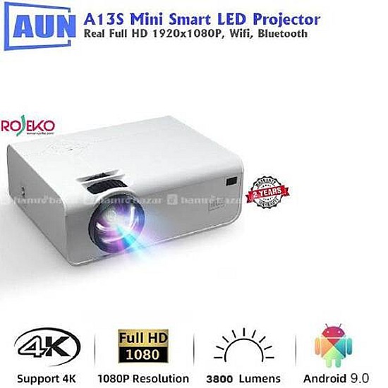 AUN A13S 1080p Android Projector