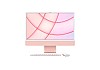 Apple iMac (Mid 2021) Apple M1 Chip 24 Inch 4.5K Retina Display,8GB Ram,512GB SSD Pink All in One PC