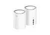 CUDY M1800 AX1800 Whole Home MESH WiFi ROUTER 2-pack